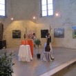 4 toiles dans l'abside...